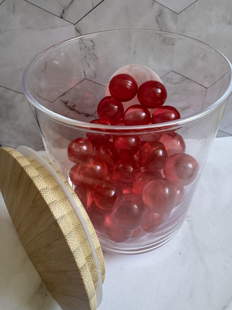 Perle de bain au fruit de la passion pour le bain