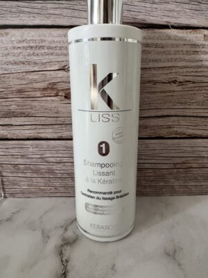 Shampooing lissant à la kératine, sans sulfate