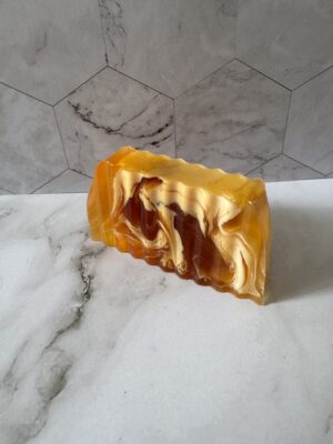Tranche de savon à la glycérine inspiré d'un grand parfum feminin
