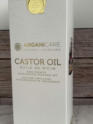 coffret trio à l'huile de ricin, shampooing, masque, sérum