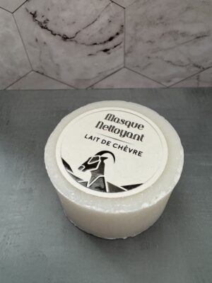 savon masque nettoyant au lait de chèvre