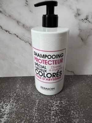 Shampooing cheveux colorés, protecteur couleur