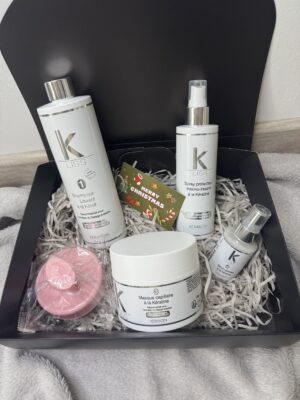 coffret cheveux kératine complète spécial noël