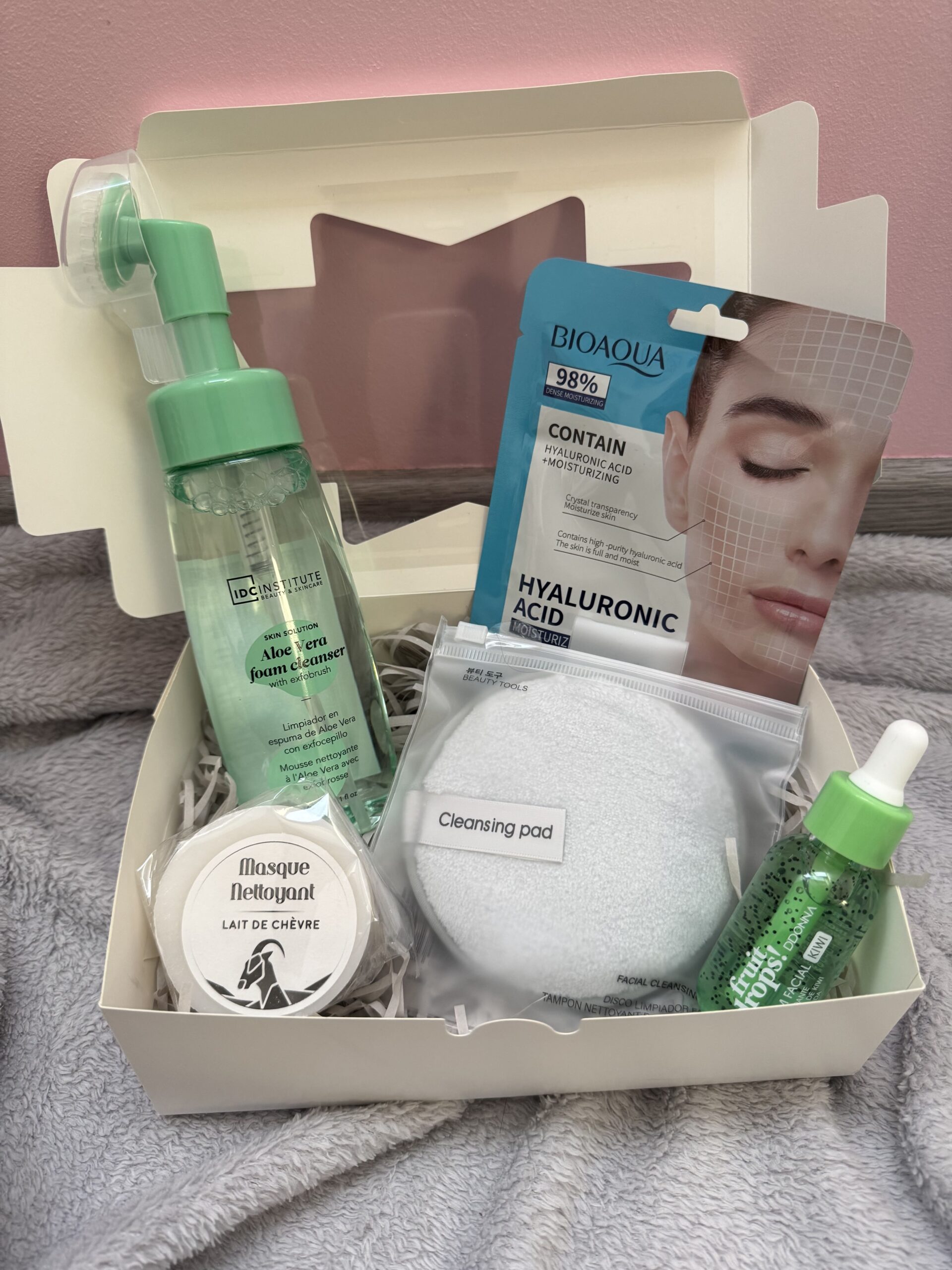 coffret special noel skin care visage