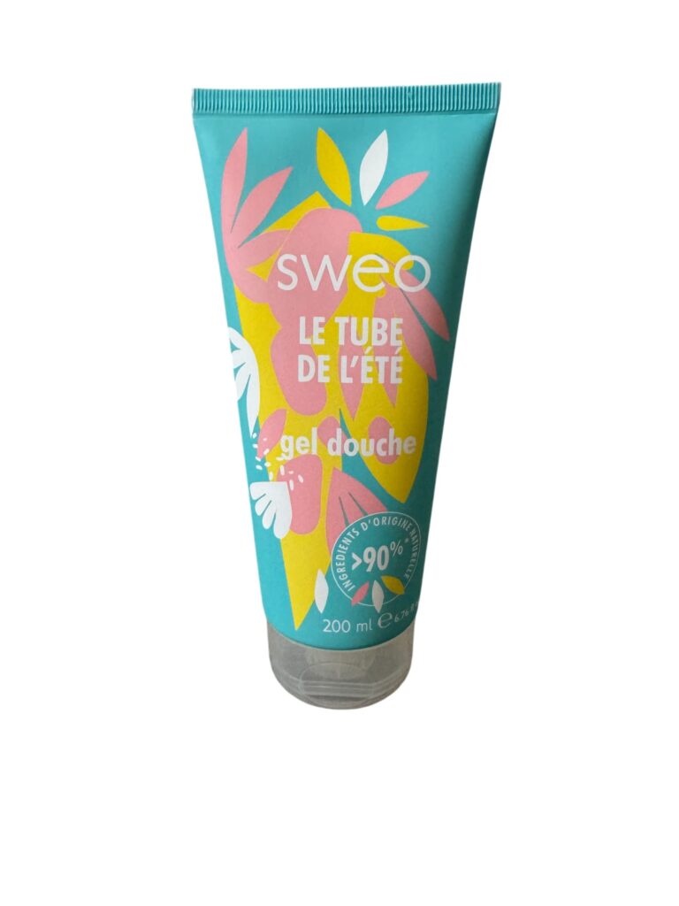 gel douche solaire monoï